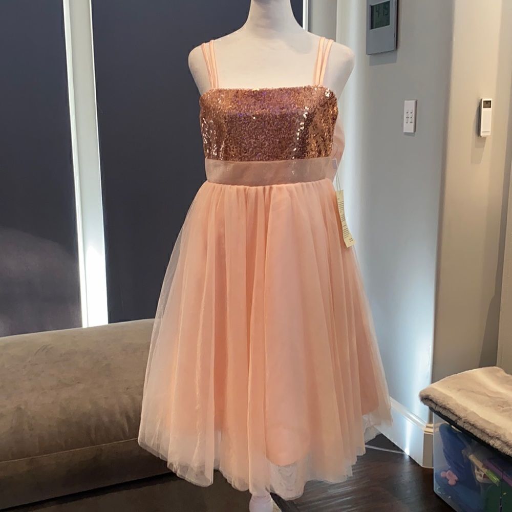 Women’s Short Sequined Prom or Party Dress XS NWT